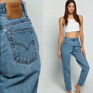 levi's 550 classic relaxed tapered jeans